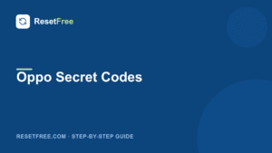 Oppo Secret Codes (USSD Dialer) List