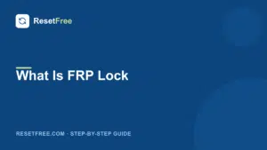 What Is FRP Lock and How to Handle It Safely